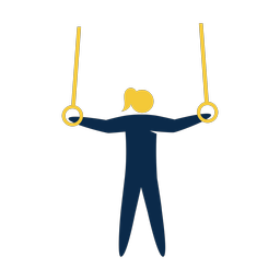 Rings 2 colored clipart, Strike style
