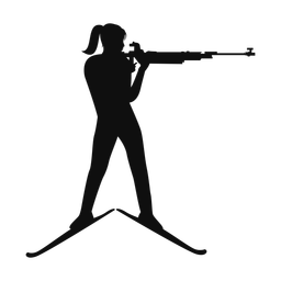 Biathlon silhouette, Classic style