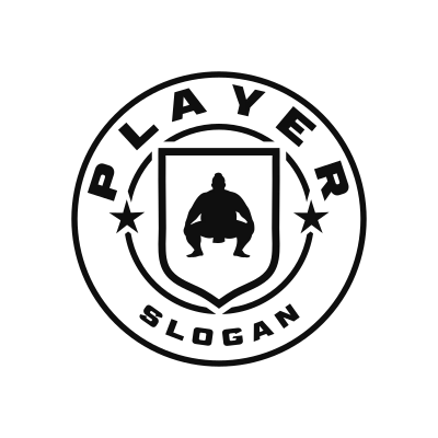 Sumo Wrestling Classic Name Logo – Design 7
