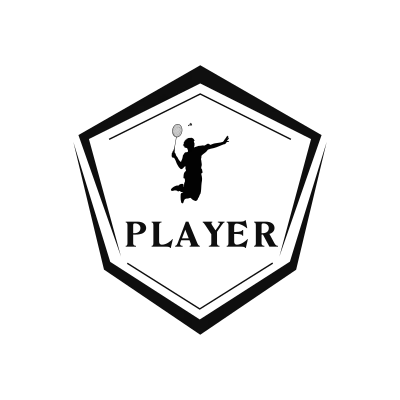 Badminton Classic Name Logo – Design 4
