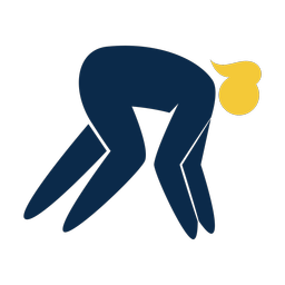 Running 2 colored clipart, Strike style