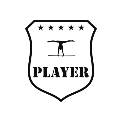 Uneven Bars Classic Name Logo – Design 6