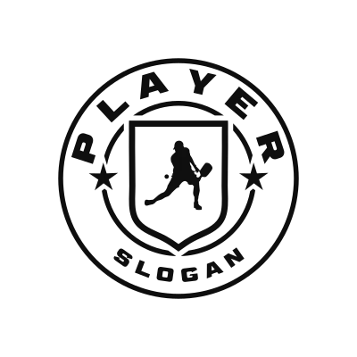 Pickleball Classic Name Logo – Design 7