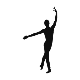 Dance silhouette, Classic style