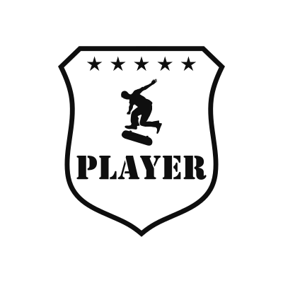 Skateboarding Classic Name Logo – Design 6