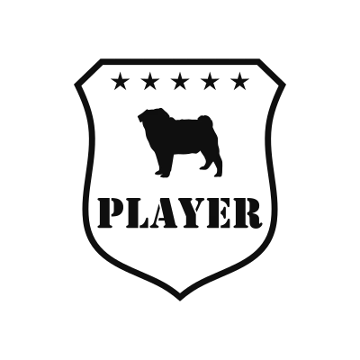 Pug Classic Name Logo – Design 6