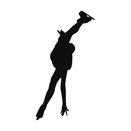 Figure skating silhouette, Classic style