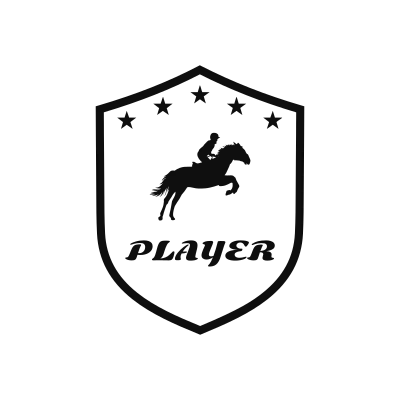 Horse Jumping Classic Name Logo – Design 5
