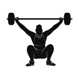 Powerlifting silhouette, Promax style
