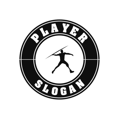 Para Javelin Throw Classic Name Logo – Design 3