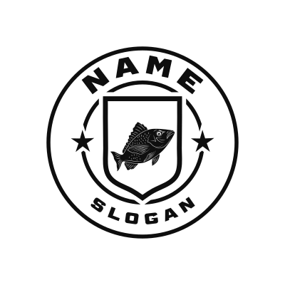 Red Snapper Classic Name Logo – Design 14