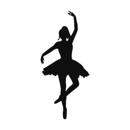 Ballet silhouette, Classic style