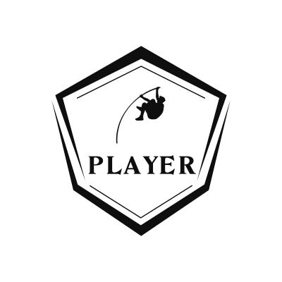 Pole Vault Classic Name Logo – Design 4