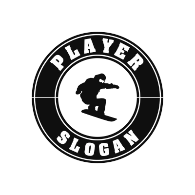 Snowboarding Classic Name Logo – Design 3