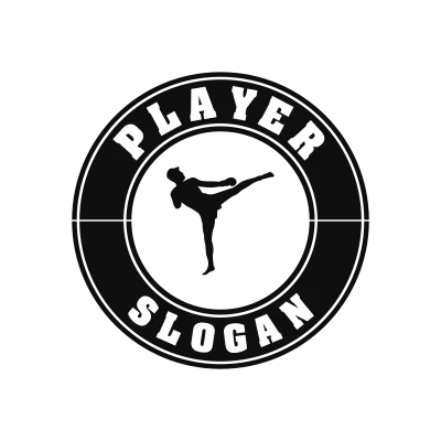 Kickboxing Classic Name Logo – Design 3