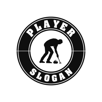 Curling Classic Name Logo – Design 3