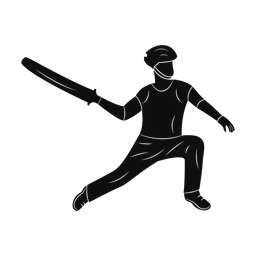 Jai alai silhouette, Promax style