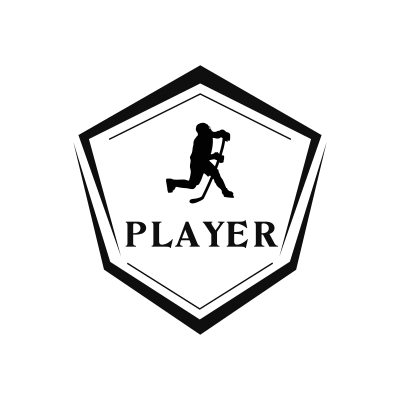 Ice Hockey Classic Name Logo – Design 4