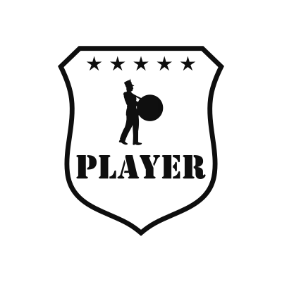 Bass Drummer Classic Name Logo – Design 6