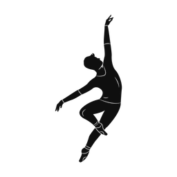 Ballet silhouette, Promax style