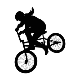 Bmx silhouette, Classic style