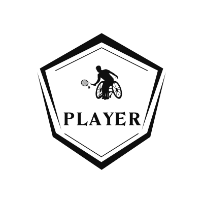 Wheelchair Tennis Classic Name Logo – Design 4