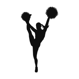 Cheerleading silhouette, Classic style