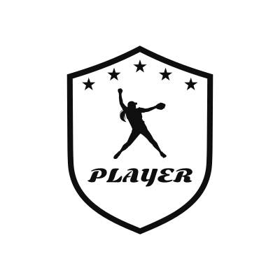 Softball Classic Name Logo – Design 5