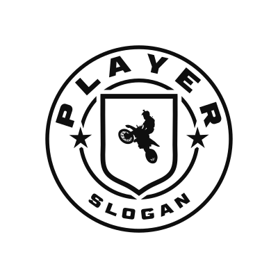 Motocross Classic Name Logo – Design 7