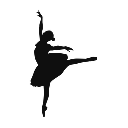 Dance silhouette, Classic style