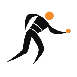 Bocce 2 colored clipart, Motion style