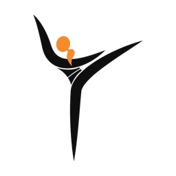 Dance 2 colored clipart, Motion style