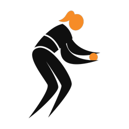 Bocce 2 colored clipart, Motion style