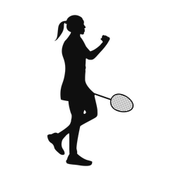Badminton silhouette, Classic style