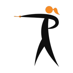 Darts 2 colored clipart, Motion style