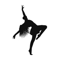 Dance silhouette, Classic style