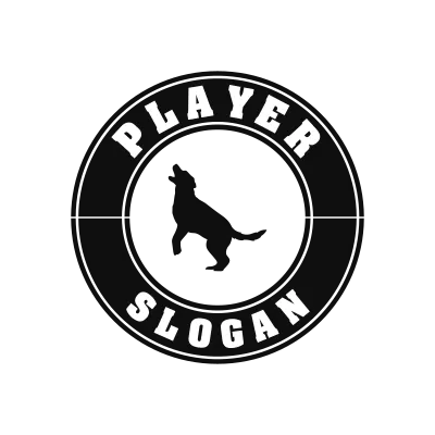 Labrador Retriever Classic Name Logo – Design 3