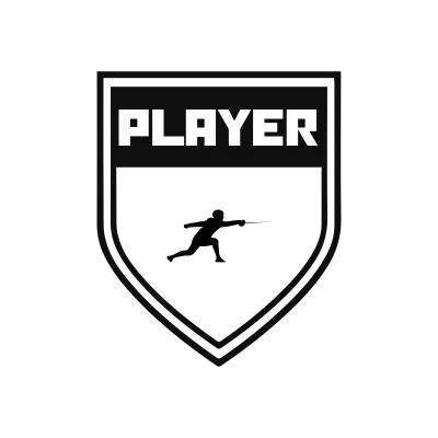 Fencing Classic Name Logo – Design 2