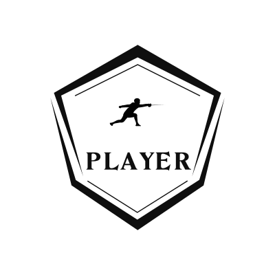 Fencing Classic Name Logo – Design 4