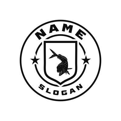 Mahi Mahi Classic Name Logo – Design 14