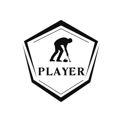 Curling Classic Name Logo – Design 4