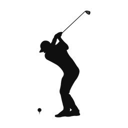 Golf silhouette, Classic style