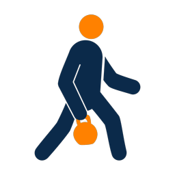 Crossfit 2 colored clipart, Round style