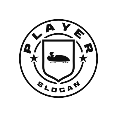Bobsled Classic Name Logo – Design 7