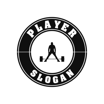 Gym & Fitness Classic Name Logo – Design 3