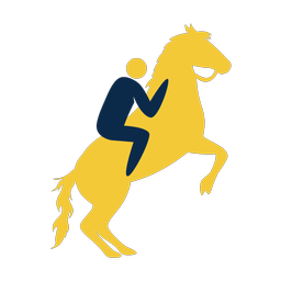 Rodeo 2 colored clipart, Strike style