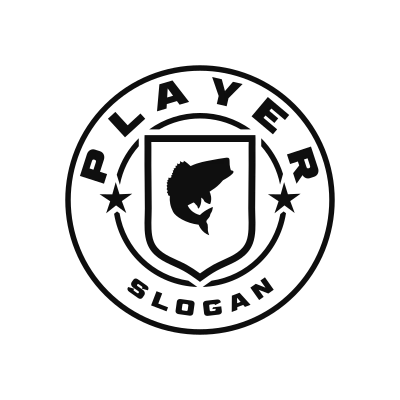 Striped Bass Classic Name Logo – Design 7