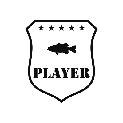 Largemouth Bass Classic Name Logo – Design 6