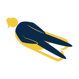 Luge 2 colored clipart, Strike style