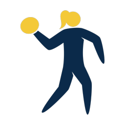Disc golf 2 colored clipart, Strike style